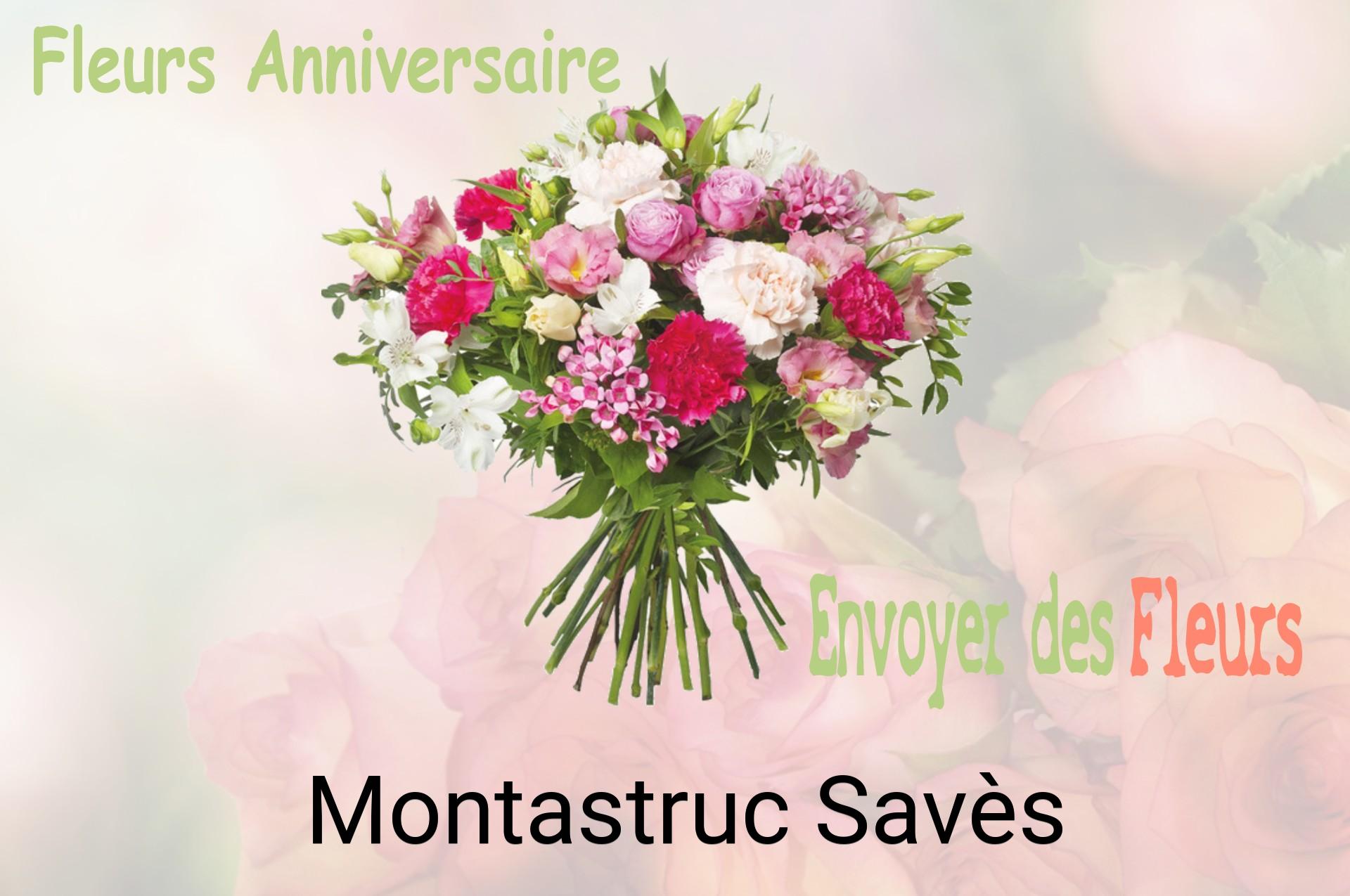 Bouquet de fleurs d’anniversaire livré à Montastruc-Savès