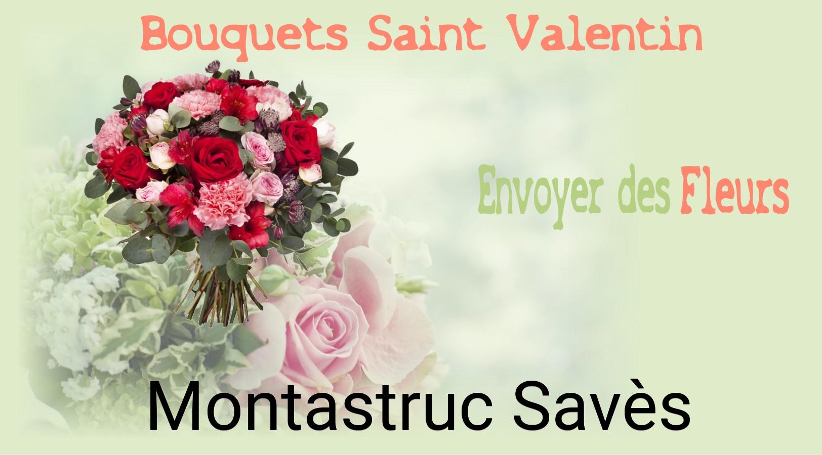 Roses de Saint-Valentin livrées à Montastruc-Savès